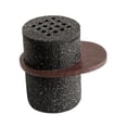 thumbnail image 2 of Quemador de incienso árabe Bakhoor, adorno decorativo de resina para escritorio de spa Negro, 2 of 9