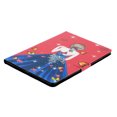 thumbnail image 6 of SaniMore Wallet Case for iPad Pro 11 2024, PU Leather Case Card Slots Anti-slip Strip Flip Kickstand Shockproof TPU Shell Full Protective Fashion Lovely Cover, Girl's Back, 6 of 6