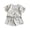 a32-Dark Green, variant on KPOPLK Toddler Girls Pajamas Kids Pajamas Set Ruffled Short Sleeves Summer Pjs Sleepwear for Girl Size 6-7 Years