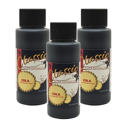 Homebrew Cola Concentrated Extract, 2-Ounce Boxes (Pack of 3)