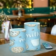 thumbnail image 3 of Yayeee Flameless Candles with Remote Flickering Battery Operated Multi Color Changing, Milk and Cookies, 3 of 7
