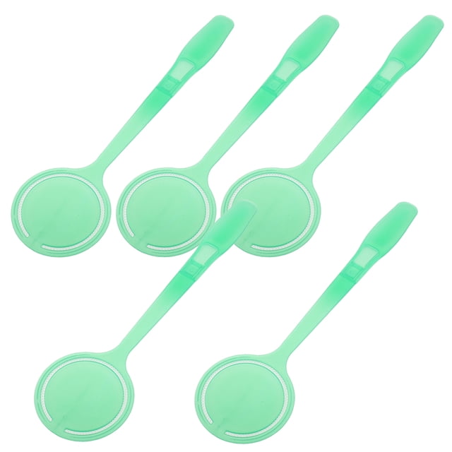 5Pcs Face Patting Stick Detachable Handle for Cotton Pads Green Plastic Moisturizing