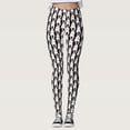 thumbnail image 2 of XIAONU Womens Easter Bunny Print High Waist Leggings Stretch Casual Pants For Holiday And Daily Wear, 2 of 8