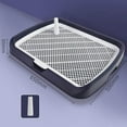 thumbnail image 3 of Maoww Mesh Dog Toilet Litter Box Easy Clean Comfortable for Small and Medium Dogs Navy Blue, 3 of 9