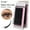 0.15 C, variant on Qeelasee Matte Black Flat Lashes Extension 0.15 mm Mink Split Tips Individual False Eyelashes D Curl 8-15 mm