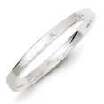 thumbnail image 2 of 925 Sterling Silver 2mm Size 9 Ring Wedding Classic Flat, 2 of 7