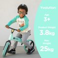 thumbnail image 6 of Yvolution Y Velo Balance Bike |12" No-Pedal Ages 3,4,5 Years (Green) Unisex, 6 of 7
