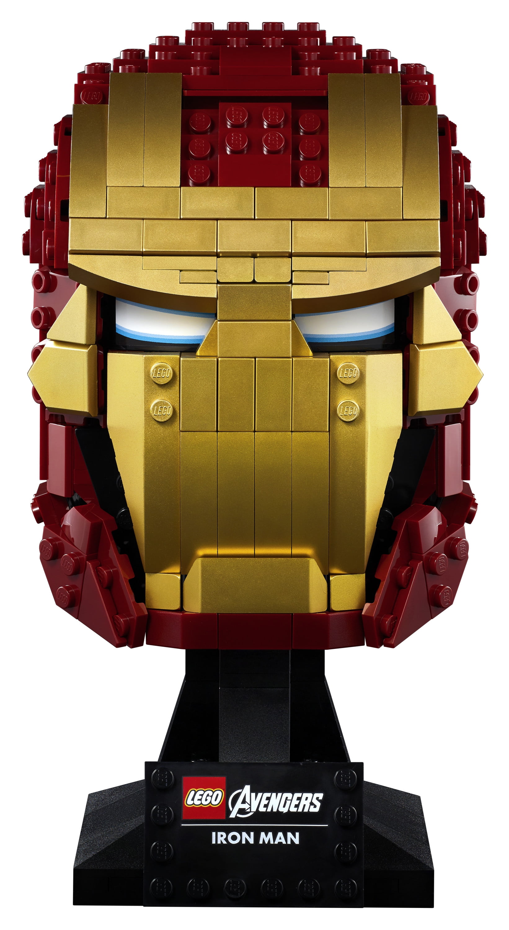 LEGO Marvel Avengers Iron Man Helmet 76165 Displayable LEGO Brick Iron Man Mask Building Toy for Adult Marvel Fans (480 Pieces) - Walmart.com - Walmart.com