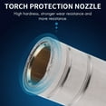 thumbnail image 4 of Mig Welding Nozzles for Welding Machine 16 Pcs Gold Tip Contact Tips for Mig Welding Machine - 0.8mm, 4 of 9
