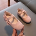 thumbnail image 4 of Shoes for Kids, Girl School Shoes, Toddler Girl Shoes, Girls Dress Shoes 2026 Side Bow Mary Janes Scalloped Princess Party Flats Footwear for Little Kids Child Toddler, Pink US-11C/EU-27, 4 of 9