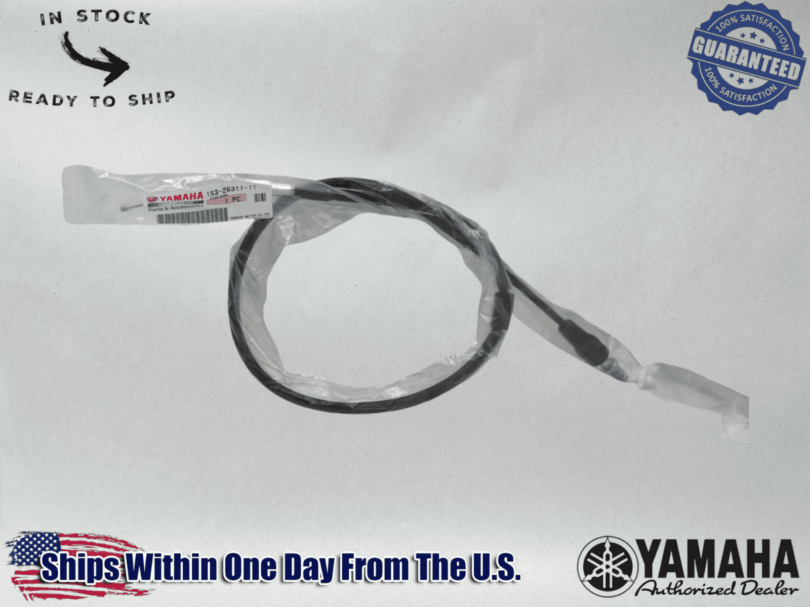 Yamaha OEM 06-24 Raptor 700 YFM700R RH Throttle Cable Assembly 1S3-26311-11-00 1