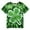 Green-e, variant on Unisex Kids St Patricks Day Print Shirt Irish Stripe Shirts 2-12 Years
