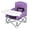 Purple, variant on AGUDAN Baby Portable Infant Travel Seat, Toddler Unisex Foldable Camping Chair with Removable Dining Tray, Pink