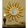 thumbnail image 6 of Hickory Manor HM204GL 29 in. Solare Gold Leaf Decorative Mirror, 6 of 7
