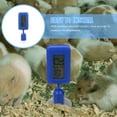 thumbnail image 3 of Mobutofu Reptile Thermometer Hygrometer Thermometer for Reptile Tank ABS Compact Design Indoor Use 1Set, 3 of 7