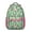 Rose-red, variant on Vintage Nautical Crab Themed Elementary School Backpack, Water-Resistant with Multi-Pocket Design, Comfortable Chest Strap, Lightweight Daypack for Travel and Outdoor Fun