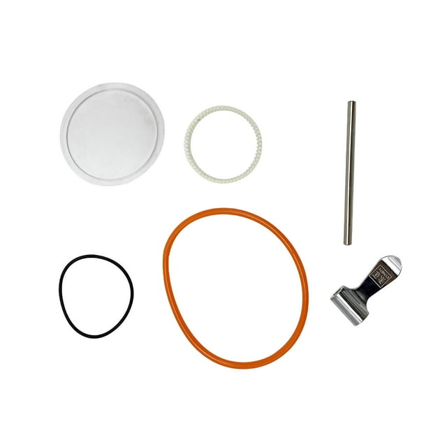 Accesorios para máquina de pulido de joyería, cinta transportadora de goma, pulidor de joyas, piezas de vaso para acabado de joyería, 6 uds. KT6808 Yinane Piezas para pulidor de joyas