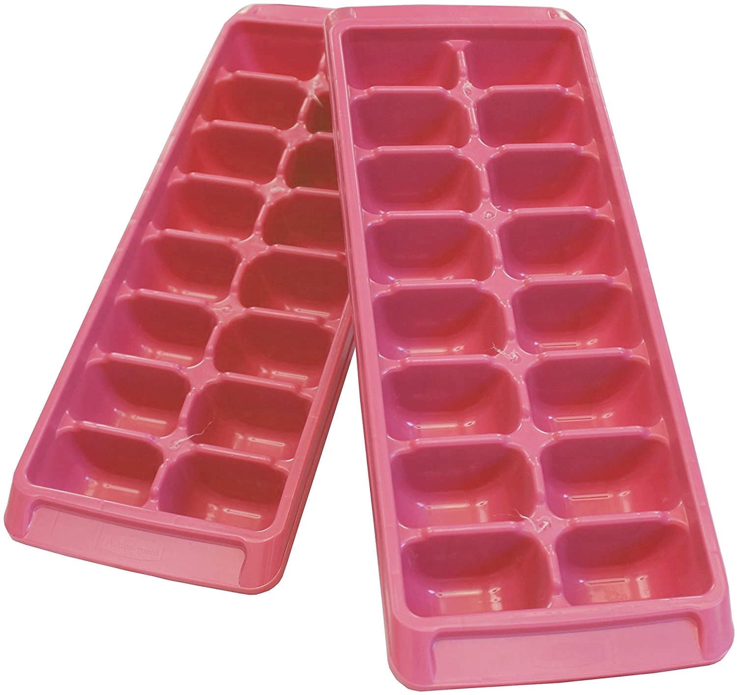 PACK OF 24 RUBBERMAID WHITE EASY RELEASE ICE CUBE TRAY 1998411 NEW 