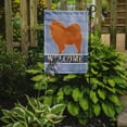 thumbnail image 2 of Carolines Treasures BB5555GF Chow Chow Welcome Flag Garden Size  Small multicolor, 2 of 3