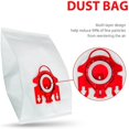 thumbnail image 2 of Hepa Filter Motor Protection Dust Bags For Miele 3d Fjm Airclean, 2 of 4