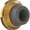 Lifetime Polished Brass, variant on Deltana WB178U10B Flush Bumper 1-7/8" Diameter; Oil Rubbed Bronze Finish