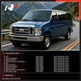 thumbnail image 2 of A-Premium Rear Passenger Car Door Weather Stripping Seal Strip Compatible with Ford E-350 Super Duty 1999-2014, E-150 Econoline Club Wagon 1992-2002, E-250 Econoline 1992-2002, 2 of 6