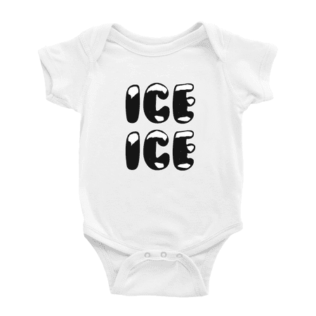 

Ice Ice Funny Baby Clothes Boy Girl Unisex