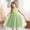 E-237Mint Green, variant on FAOWME Toddler Kids Girls Dress Sleeveless Round Neck Solid Color Comfortable Fashion Mesh Tutu Dresses For Wedding And Stage Performance,Green,150
