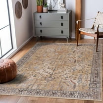 Hauteloom Darla Hallway, Kitchen Runner Rug - Brown, Gray, Beige - 2'11" x 10'