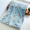 thumbnail image 3 of Chiikawa Flannel Blanket Hachiware Usagi Pattern Accessories Nap Sofa Cover Blanket Cartoon Kawaii Home Shawl Blanket, 3 of 8