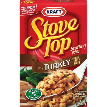 Kraft For Turkey Stove Top Stuffing Mix, 6 oz
