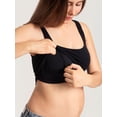 thumbnail image 4 of Pumping Bra Longline Square Neck Sleeveless Maternity Workout Tank Tops for Women, 4 of 6