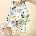 thumbnail image 2 of xaweyi Toddler Baby Boy Clothes 3 6 9 12 18 24 Months Fall Outfits Long Sleeve Sweatshirt Tops + Pants Set,Sizes 6-12 Months, 2 of 5