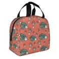 thumbnail image 2 of Honeii Hedgehog Mushroom Print Lunch Bag Women, Lunch Box Lunch Bag for Women Adult Men, Small Leakproof Cute Lunch Tote Large Capacity Reusable, 2 of 8