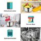 thumbnail image 4 of 5 pcs Mixing bowl,stainless steel salad bowl with airtight lid&non-slip base,Serving Bowl for Kitchen Cooking Baking,etc, 4 of 5