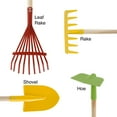 thumbnail image 4 of Hey! Play! Kid's Garden Tool Set with Long Wood Handles, 4-Piece, 4 of 6