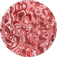 thumbnail image 1 of Ahgly Company Indoor Square Patterned Light Coral Pink Area Rugs, 3' Square, 1 of 6