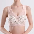 thumbnail image 3 of Guluxicc Womens Seamless Bras Wireless Bra No Underwire Comfort Push Up Bralette, Pink, S, 3 of 6