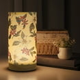 thumbnail image 6 of Steadline Wooden Fabric Table Lamp with Khaki Shade Bedside Night Light for Bedroom Dormitory Ambient Lighting Modern Home Decor with Warm Glow, 6 of 6