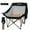 BLACK/MEDIUMGREY-450LBS, variant on KingCamp Oversized Heavy Duty Camping Chair Fully Padded Folding Chair for Adults, Portable Comfy XL Camping Chair with Cup Holder & Cooler Bag, Support 450+lbs