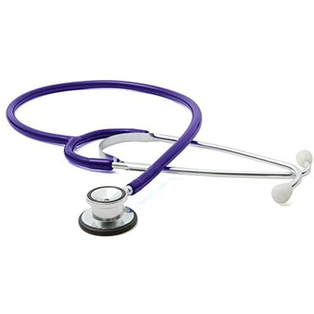 ADC Proscope 675 Pediatric Dual-Head General-Exam Stethoscope, 31.5" Length, Purple