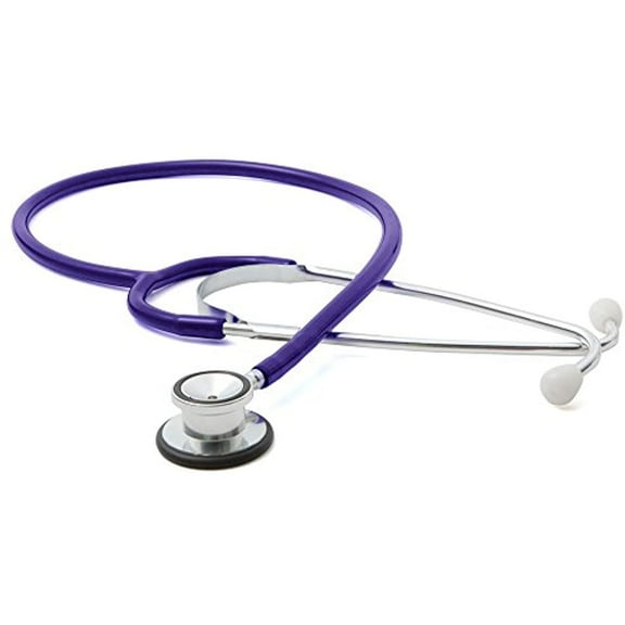 ADC Proscope 675 Pediatric Dual-Head General-Exam Stethoscope, 31.5" Length, Purple