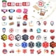 thumbnail image 2 of Crocs Jibbitz Pins Dibujos Animados DIY Zapatos Charm Botón Combinado, 2 of 4
