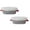 O680 Grey 10.2x5.5x3.7" 2Pack, variant on 2Pcs Bread Proofing Basket - Cotton Oval Banneton Basket Sourdough Proofing Baskets Round Proofing Bowls Handmade Rattan Baskets and Linersï¼10.2X5.5X3.7Inï¼Light Grayï¼ Happy 2026!