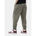 thumbnail image 4 of No Boundaries Men's and Big Men's Cotton Blend Twill Jogger Pants, Sizes XS-3XL, 4 of 6