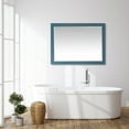 thumbnail image 6 of Altair 48" Rectangular Bathroom Wood Framed Wall Mirror in Royal Green, 6 of 9