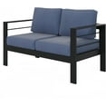thumbnail image 2 of Sunvivi Patio Furniture Aluminum Loveseat - All-Weather Outdoor Sofa with Cushions - 2 Seat, 2 of 7
