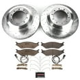 thumbnail image 2 of PowerStop Front Z36 Truck & Tow Carbon-Fiber Ceramic Brake Pad and Drilled and Slotted Rotor Kit Fits: FORD Select Models K9112-36, 2 of 3