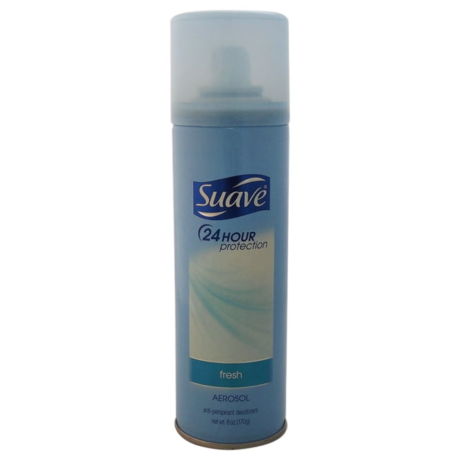 Suave Fresh Aerosol Antiperspirant Deodorant protects skin against