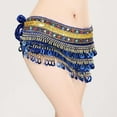 thumbnail image 3 of Women Belly Dance Skirt Lightweight Hip Scarf Wrap for Rumba Party, 3 of 8